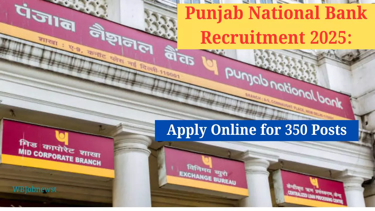 Punjab National Bank Recruitment 2025: