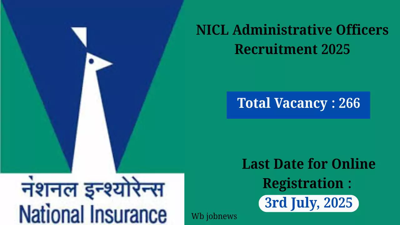 NICL Administrative Officers Recruitment 2025: