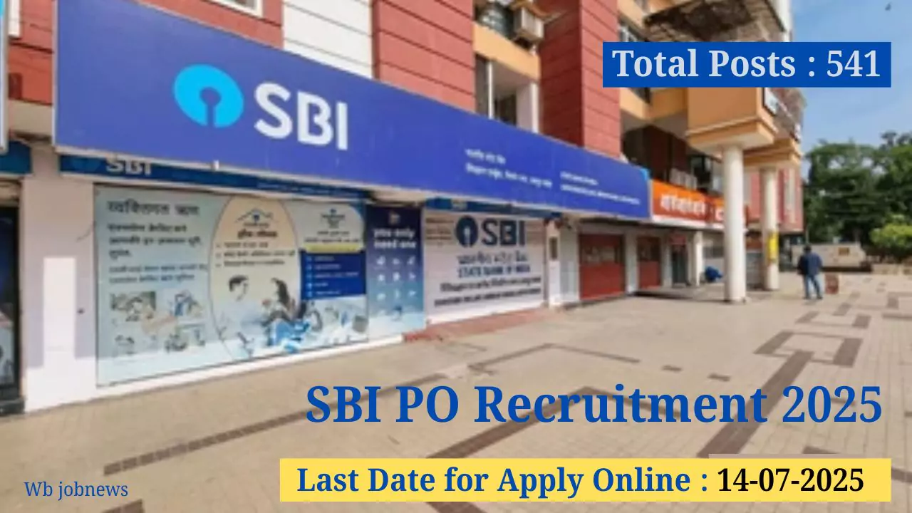 SBI PO Recruitment 2025: