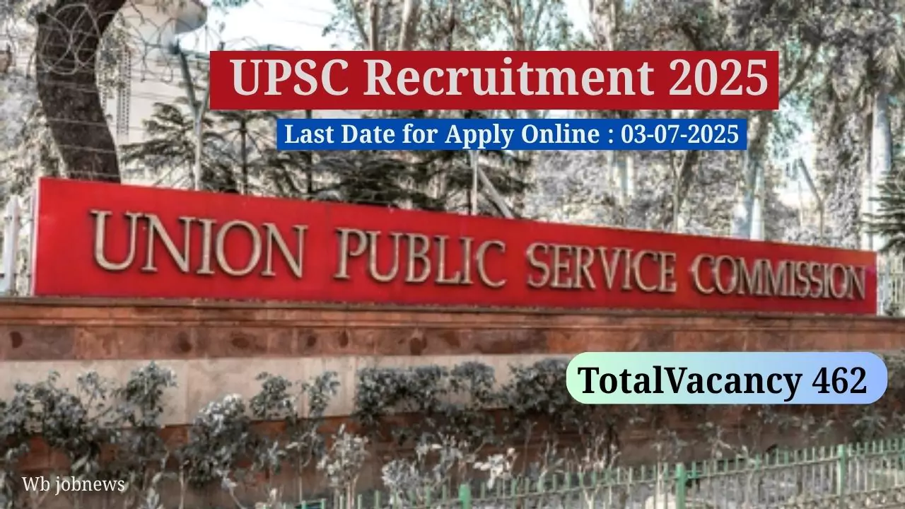 UPSC Recruitment 2025: