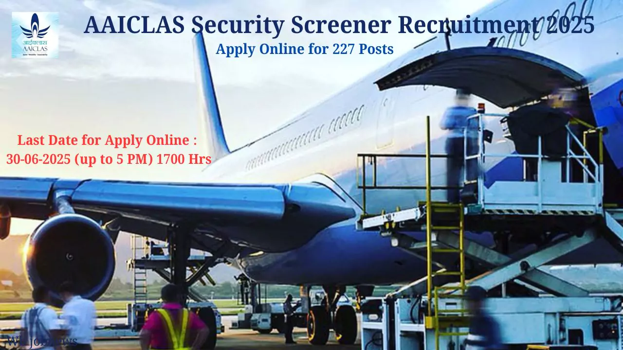 AAICLAS Security Screener Recruitment 2025: