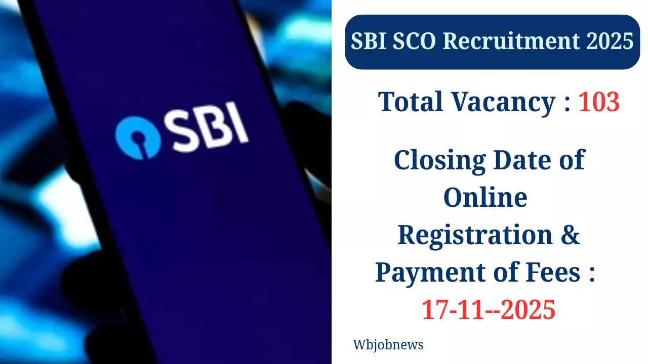 SBI SCO Recruitment 2025: